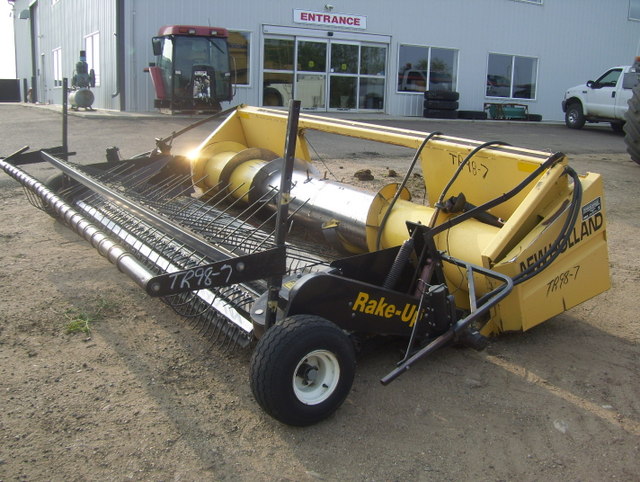 971 HEADER W/12FT RAKE-UP